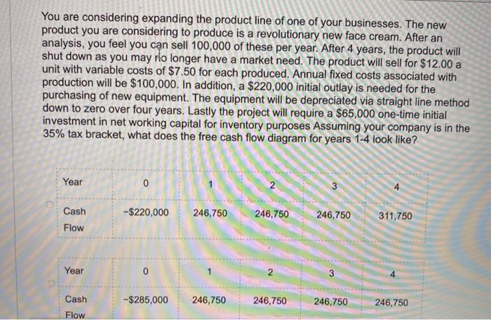 youd really be helping me out Stark Industries is considering two mutually