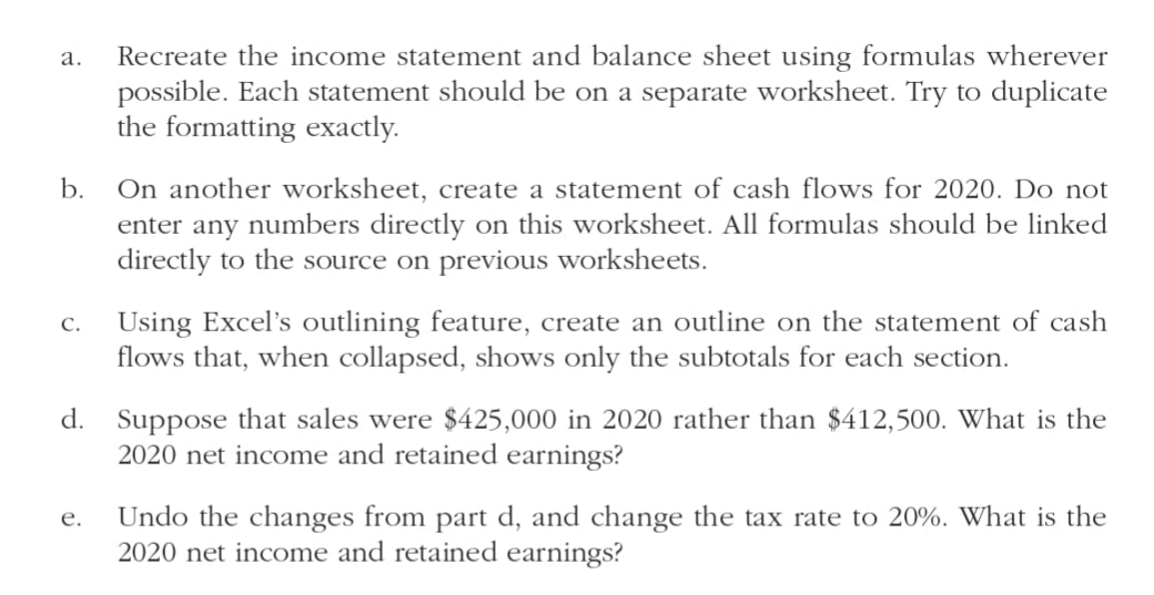 Rock Candy Mountain Mining Co. Income Statements For the Years 2019 and