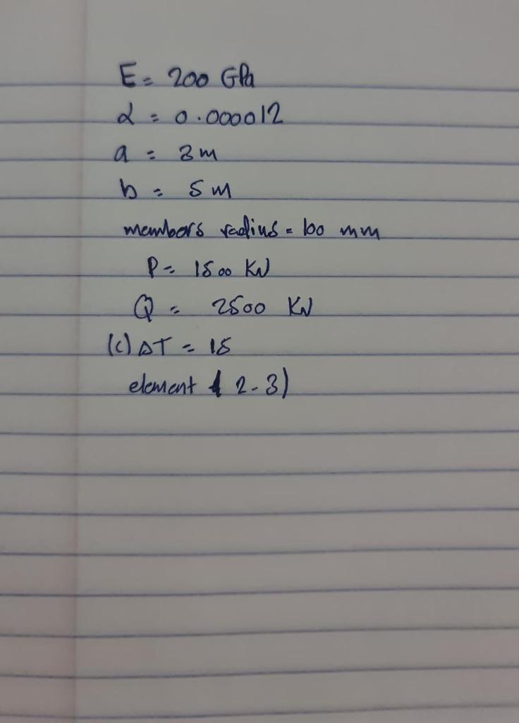 up an excel sheet to perform the calculation of the various terms