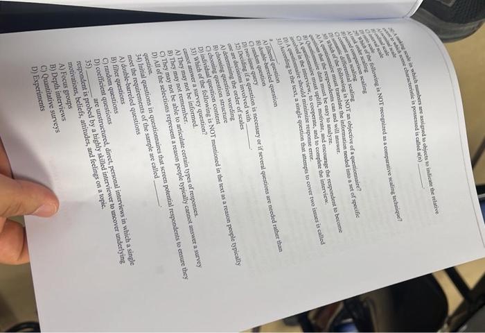  in which numbers are assigned wo objects to in ticate the