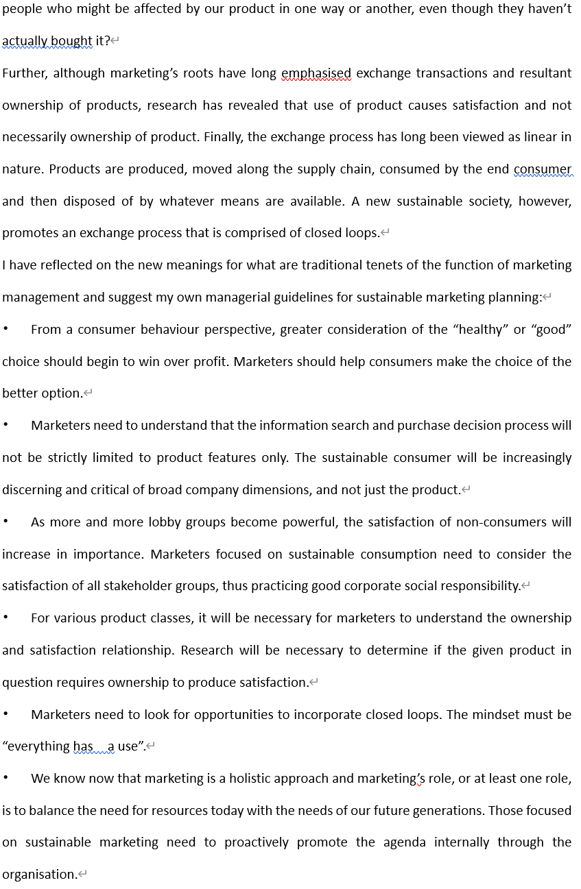 include inconsistency in consumer behaviour and attitudes, a lack of awareness and