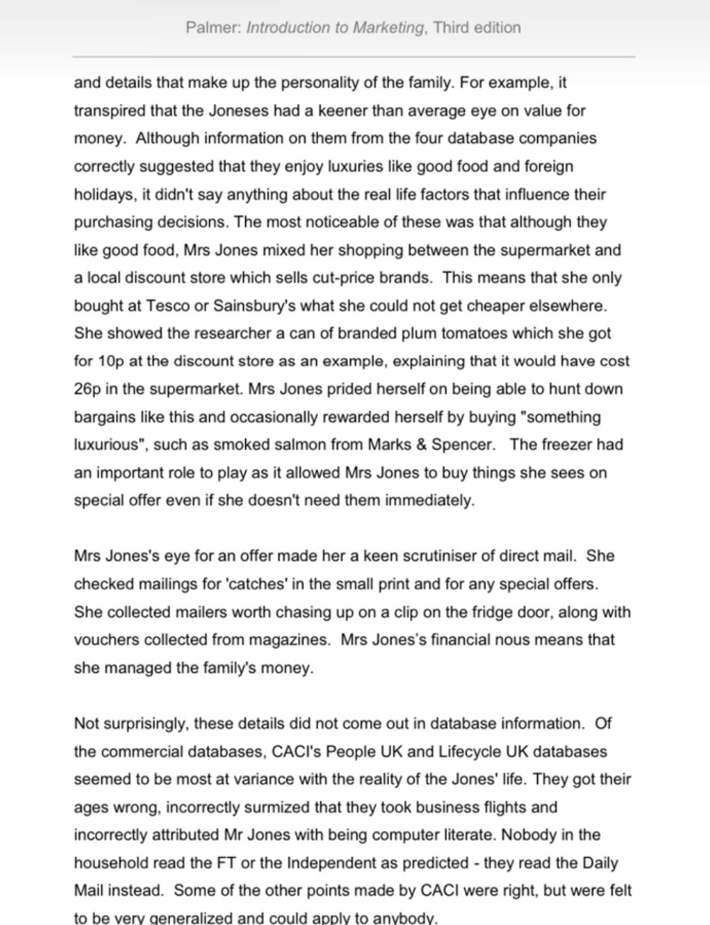 Adding the question in my next post Palmer: introduction to Mameting, Third