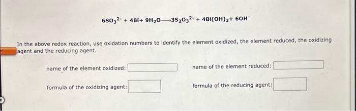3.8 2make sure to write the actual name if the oxidized and