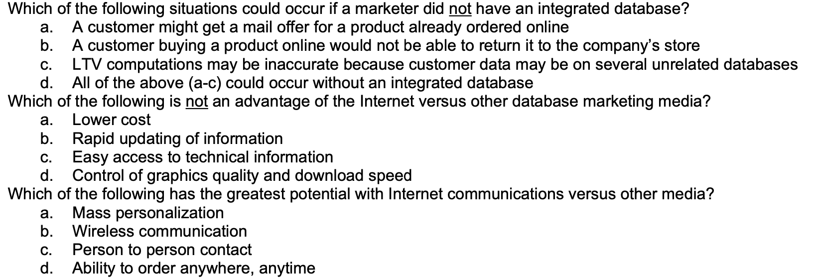 Which of the following predictive variables would need to be re-coded prior