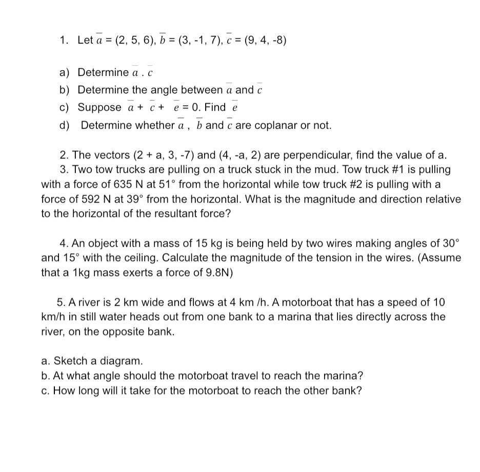 Please solve and explan these question below in details. 1. LetE= (2.