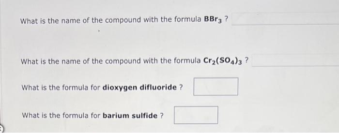 of the compound with the formula CCl4 ? What is the formula