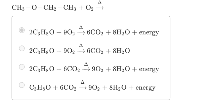 get. i don't understand how to do this Write the balanced chemical