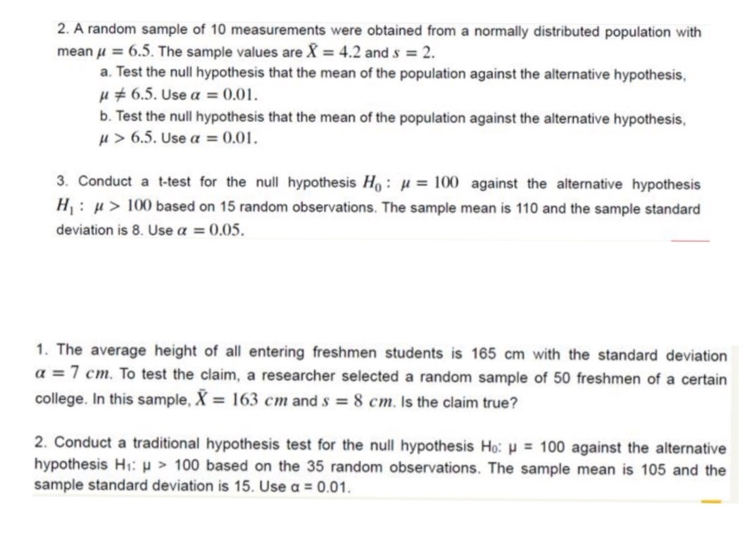 Lesson: Hypothesis Testing using Traditional Method. Can anyone helppp me solve this