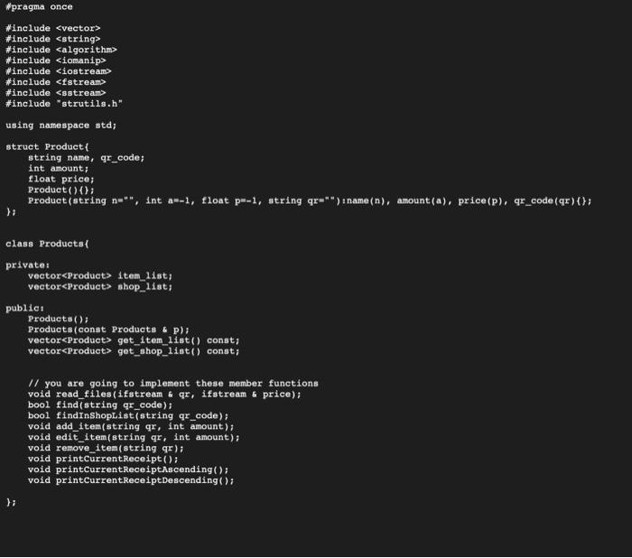 working Introduction This homework aims to make students comfortable with classes and
