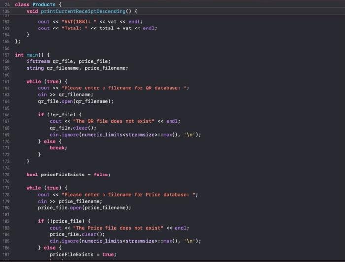 shop list with qr code. 3- Editing an existing item's amount with
