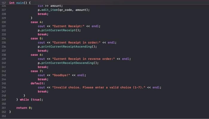 in ascending order with respect to total prices of the products. 6-