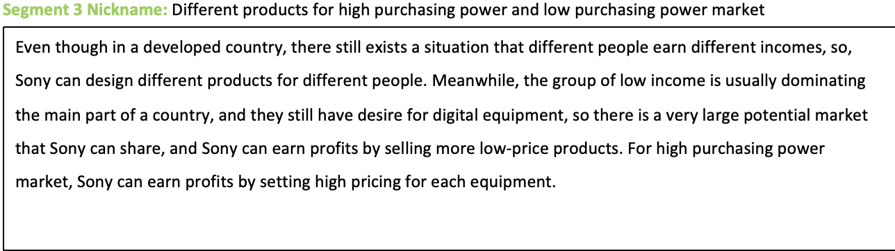 the question is that using multiple segmentation variables from multiple segmentation bases,