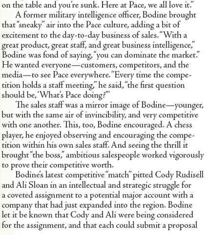 you were in her place? Explain. Too Much Intelligence? to lure the