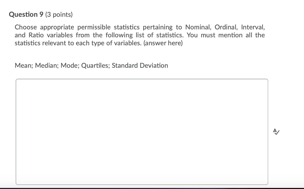 that have to be estimated. QuEstion 6 {'1 point] Answer the question