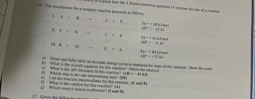 Looking for help with A,B and C only please a) Draw and