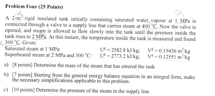 show steps and clear picture please Problem Four (25 Points) A 2-m