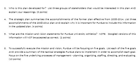  3. who is this plan developed for? List three groups of