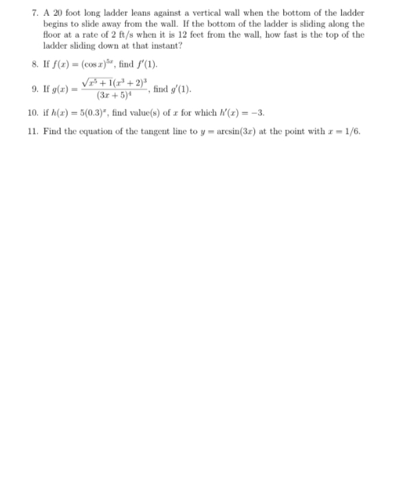 and g with the information in the table. 2 f(x) f(I) 3