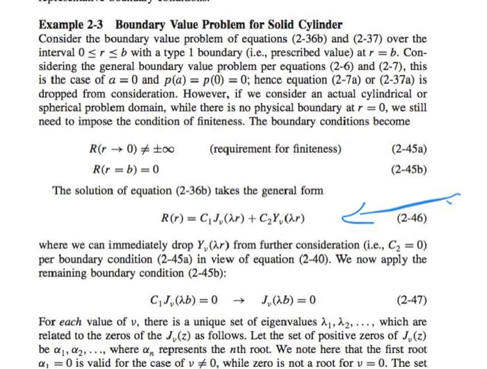 derive eqution for case 2 table 2-3i need to know how to