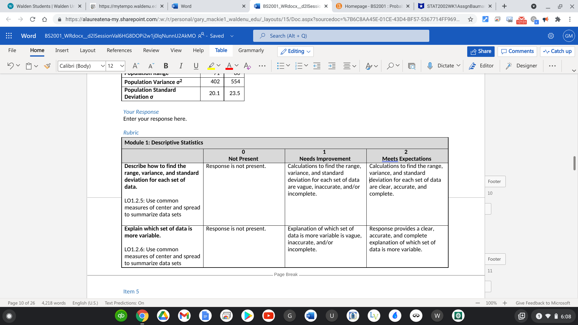 X W BS2001_WRdocx_d2ISessio X Homepage - BS2001 : Probat X STAT2002WK1AssgnBaumal X