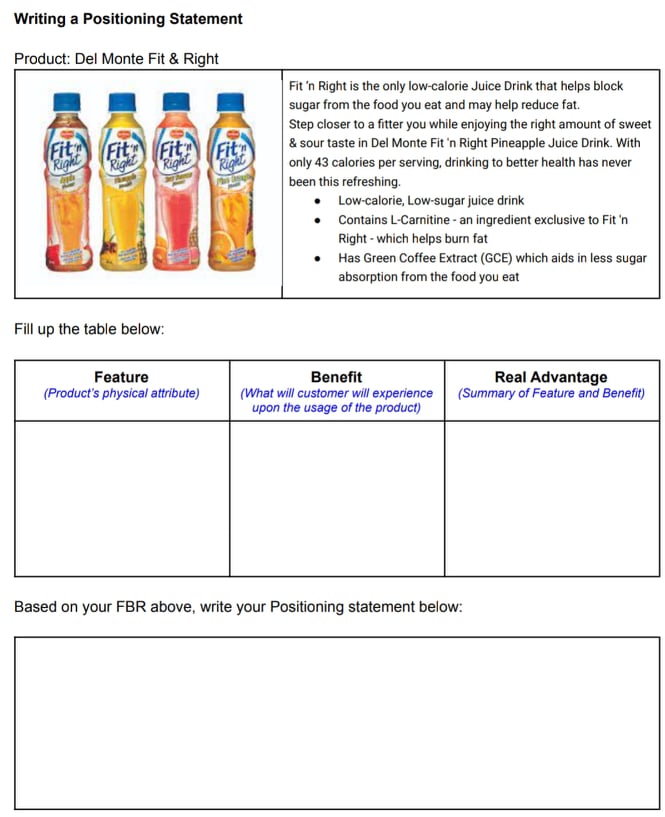 Identifying Possible Value Differences and Competitive Advantages Competitive advantage : An advantage