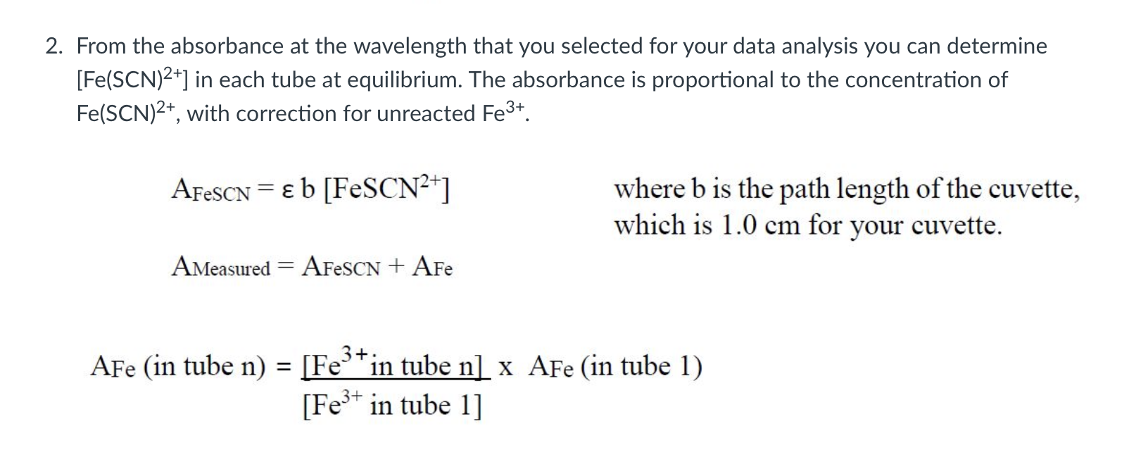 need, but I don't understand how to set up the equations with