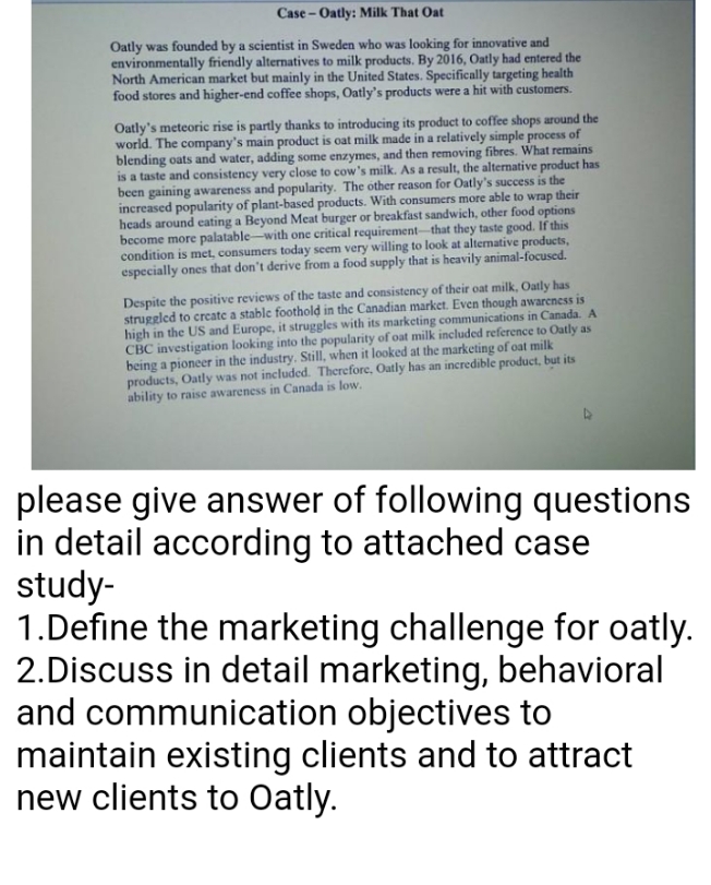 please give ans. with refrence according to attached case study thank you.