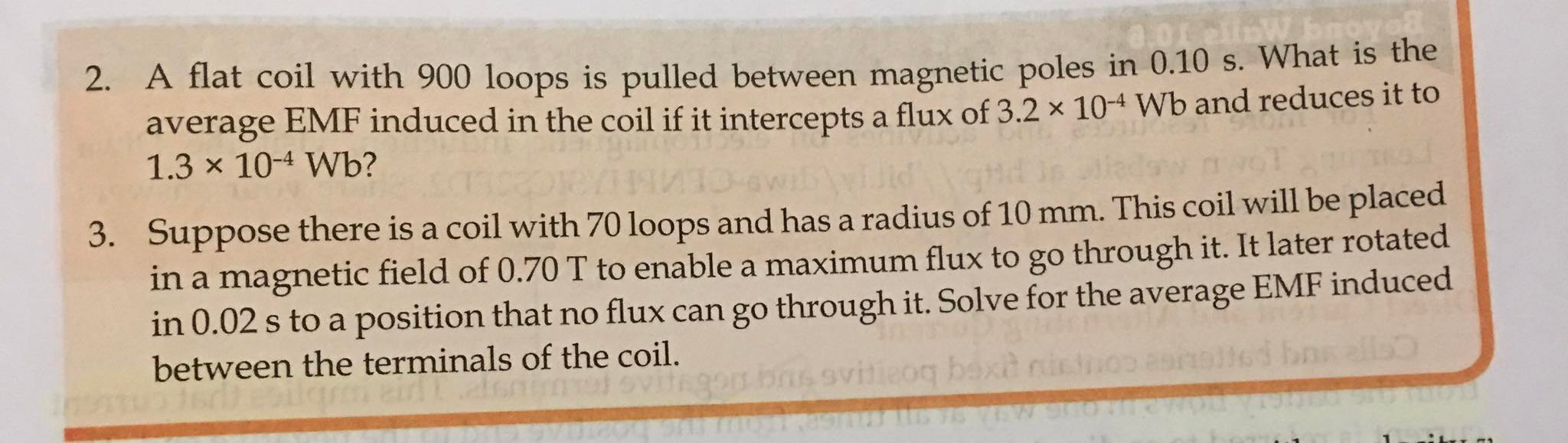 with 40 loops of wire and has a radius of 10 mm.