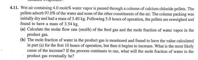  Solve using material balances for chemical engineering with a flow chart