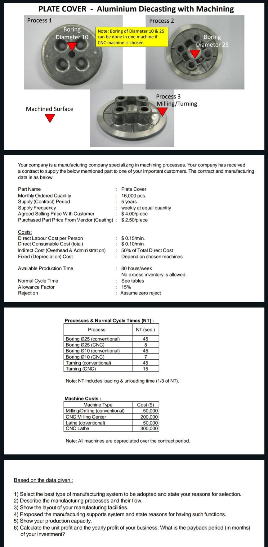 please use those values and tables for solving those questions with