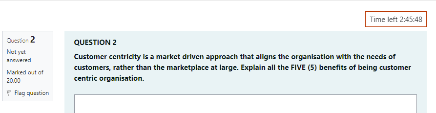 Customer centricity is a market driven approach that aligns the organization with