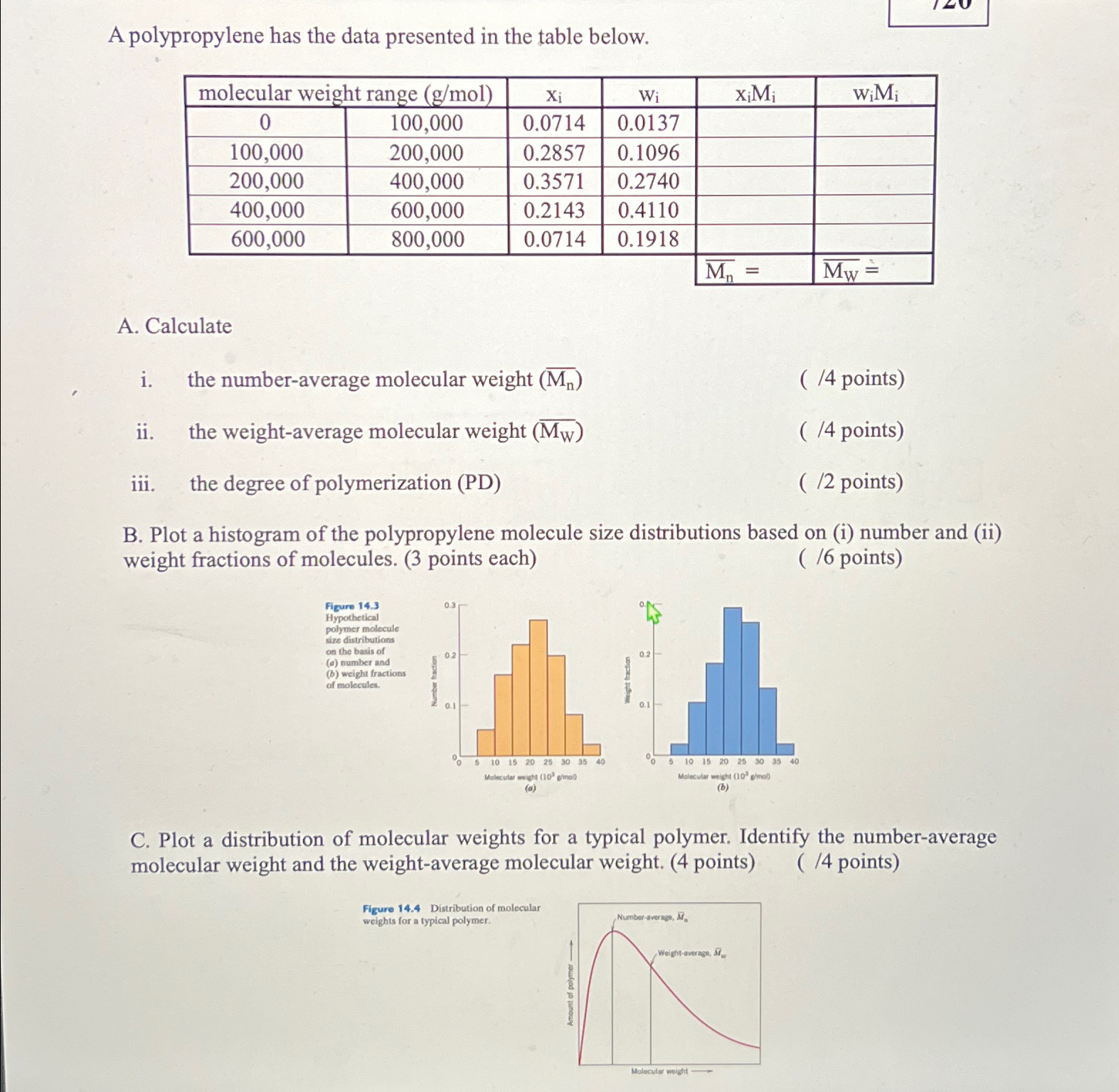  I need more help in the problems B and C A