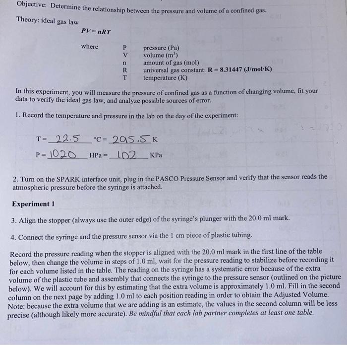 please help with question #9 and 10 Objective: Determine the relationship between