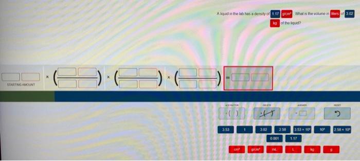 Please use dimentional analysis (railroad method) so I can understand how this