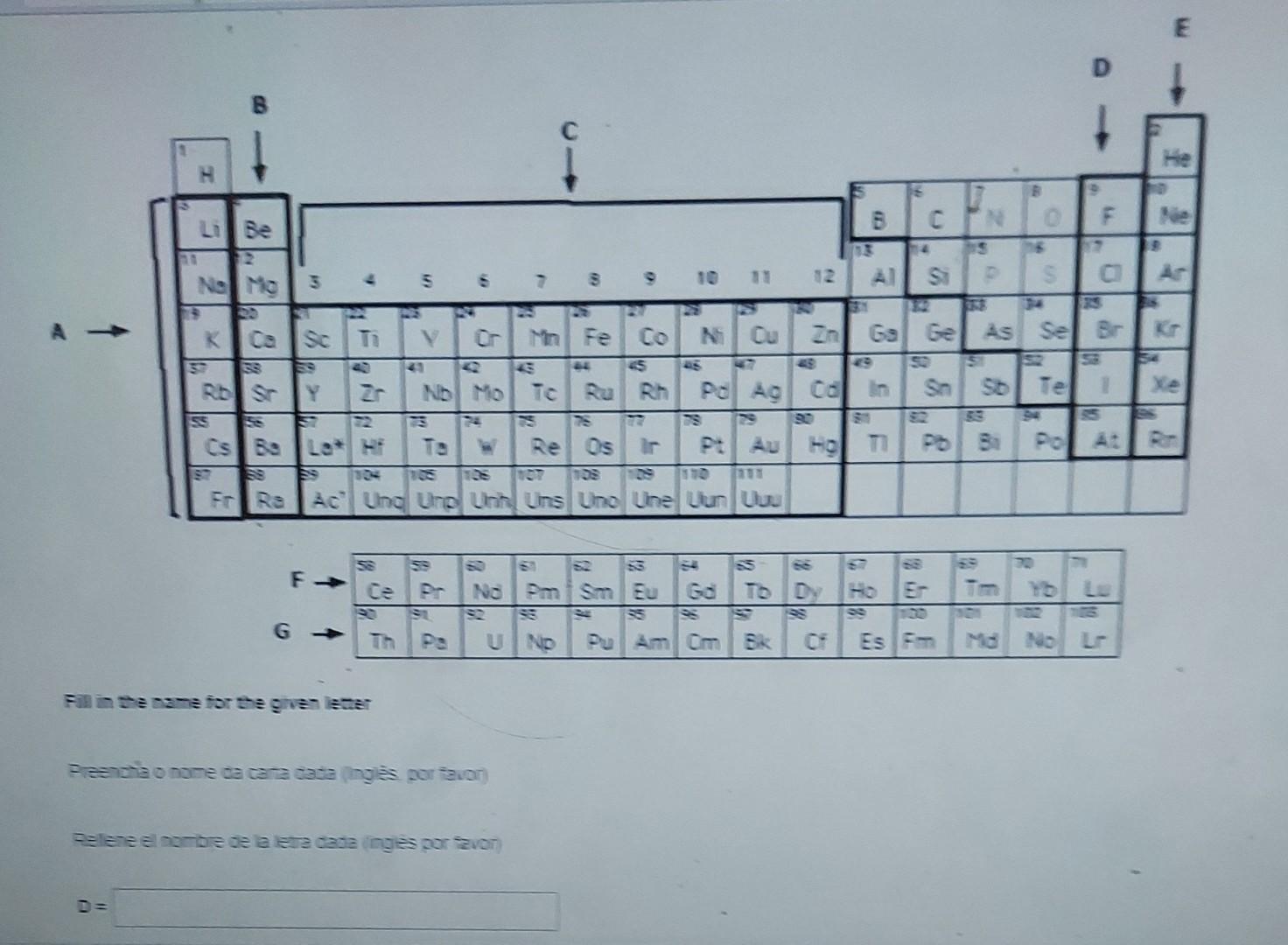 17 Na Mg 3 4 5 6 7 8 9 10 11