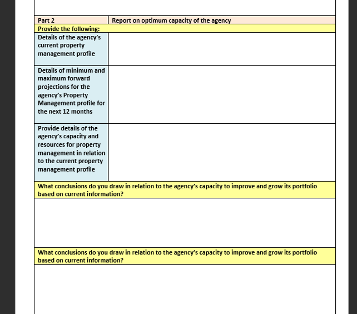 To demonstrate competency in this unit, you will need to do (3)