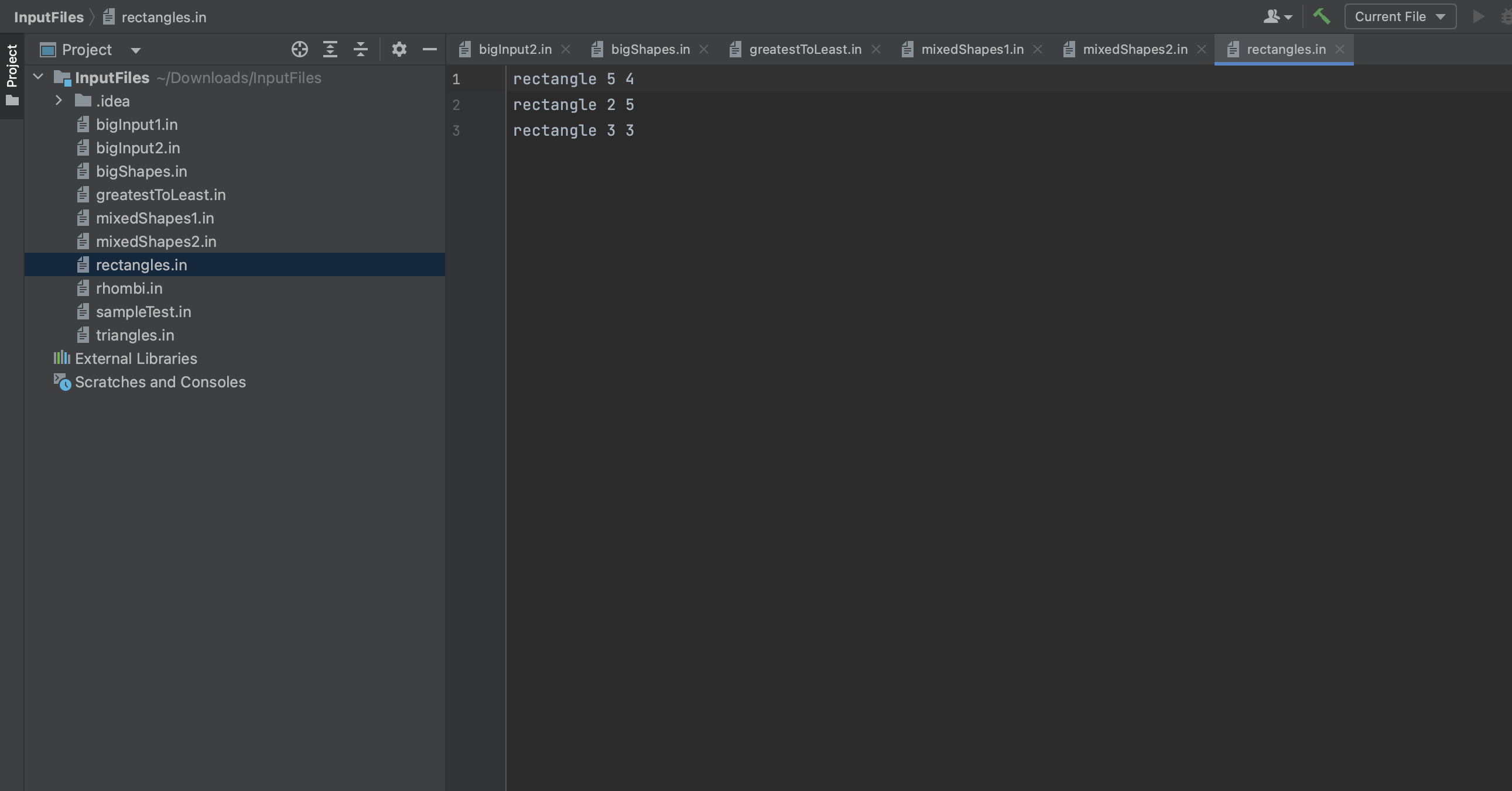 should also be padded like the examples. Recursion Each class should implement
