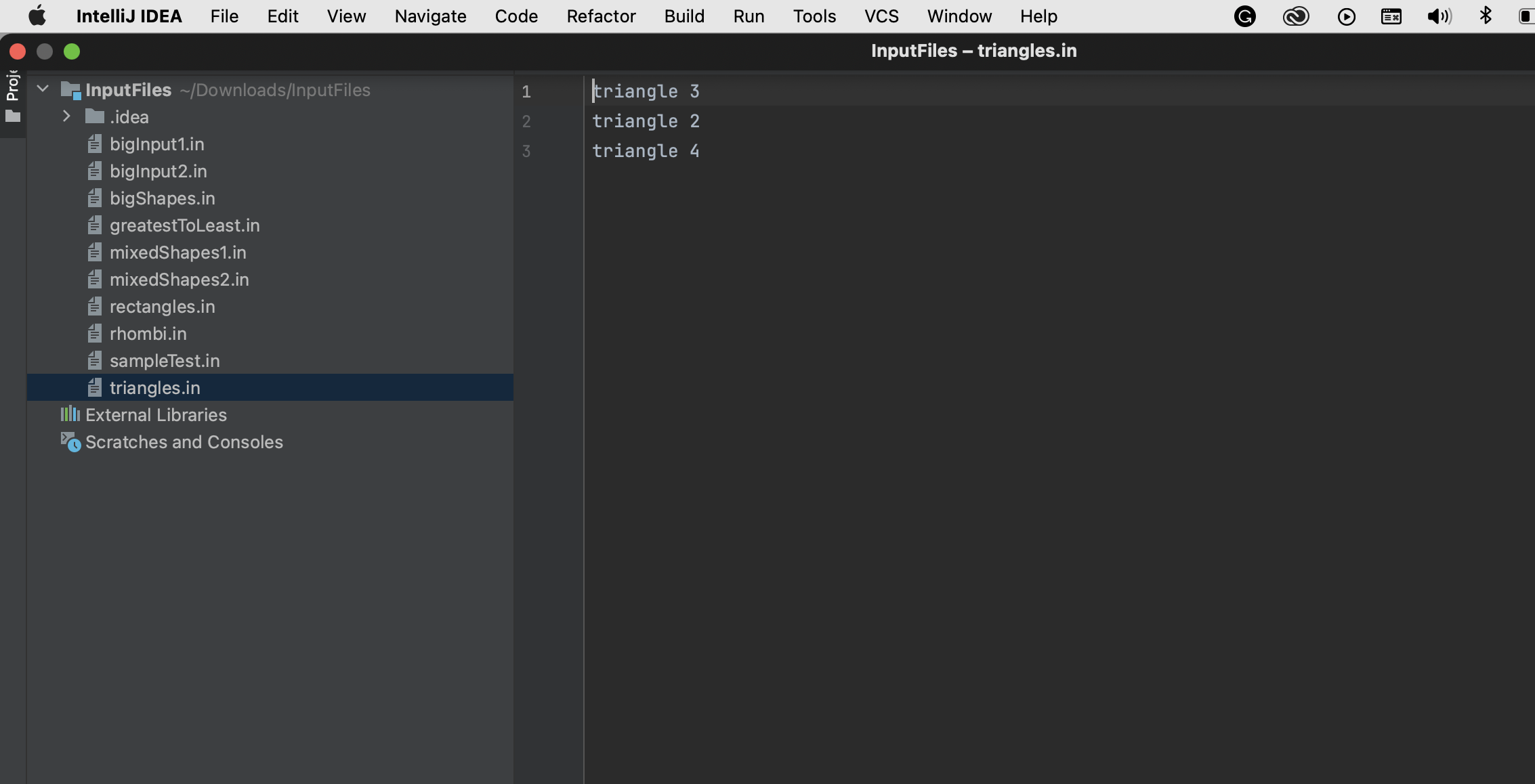 form similar to the gures in this assignment. JUn it Testing After