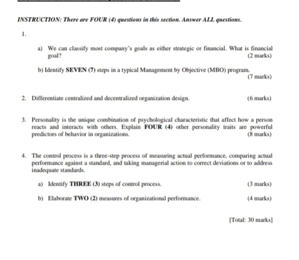 please answer right now my question? INSTRUCTION: There are FOUR (4) questions