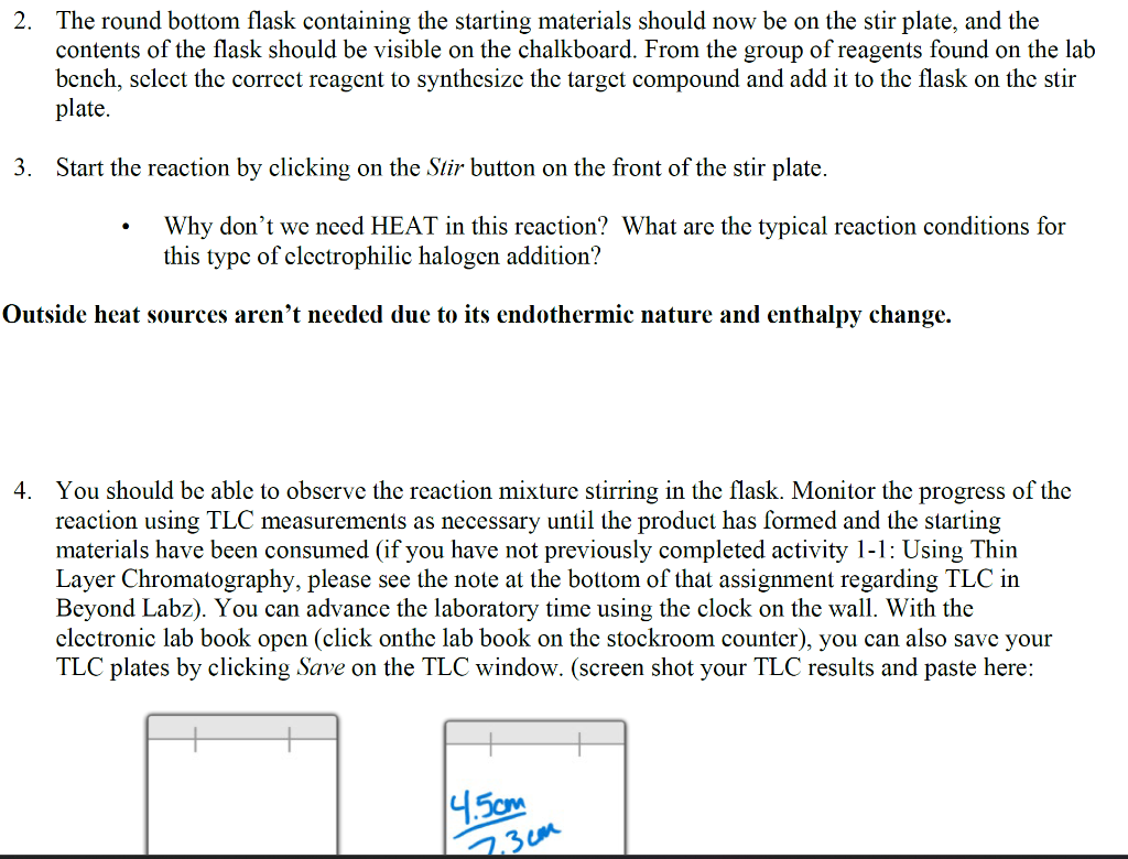maybe give some helpful writing tips? For this assignment, the target compound