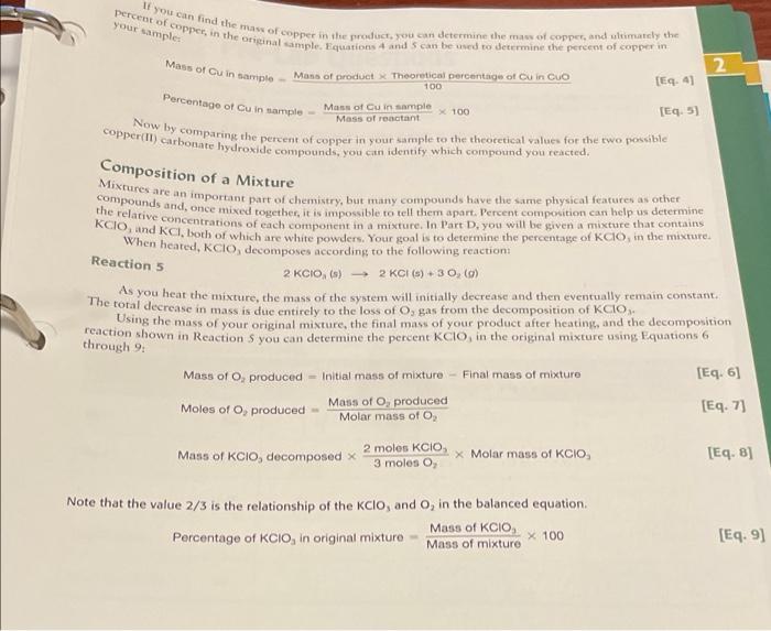 of crucible, lid, and product 32.09 Mass of final product .71 8