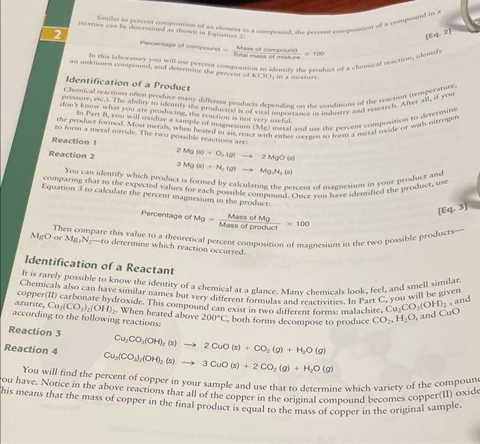 8 Percent of copper % Refer to the equations in the introduction