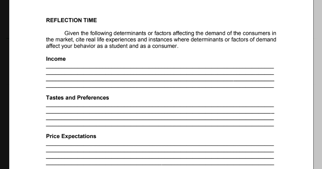 Put proper labels and tags to name the demand graph. After plotting.