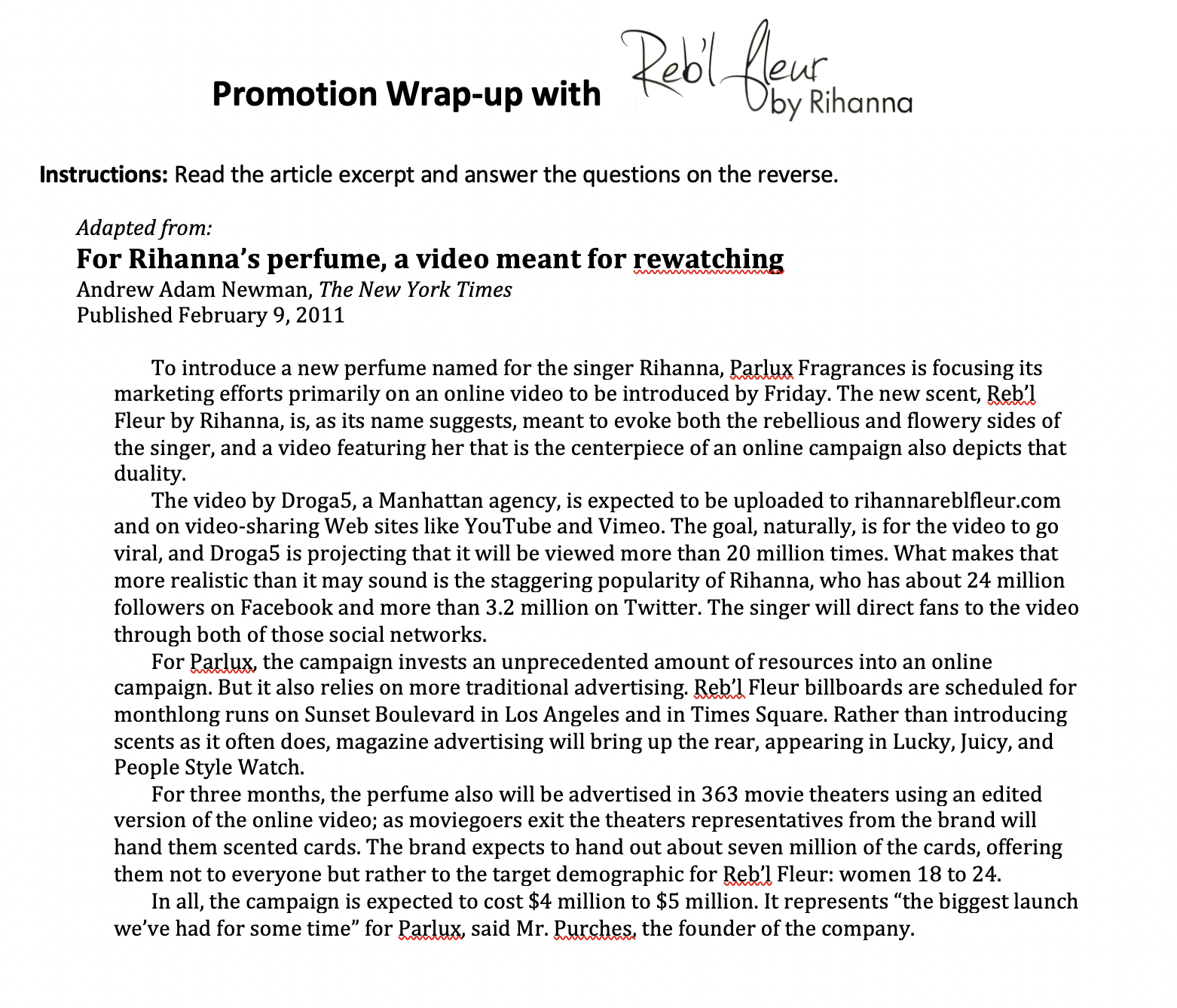 plz help me answer question 3 according to the article, thank u!