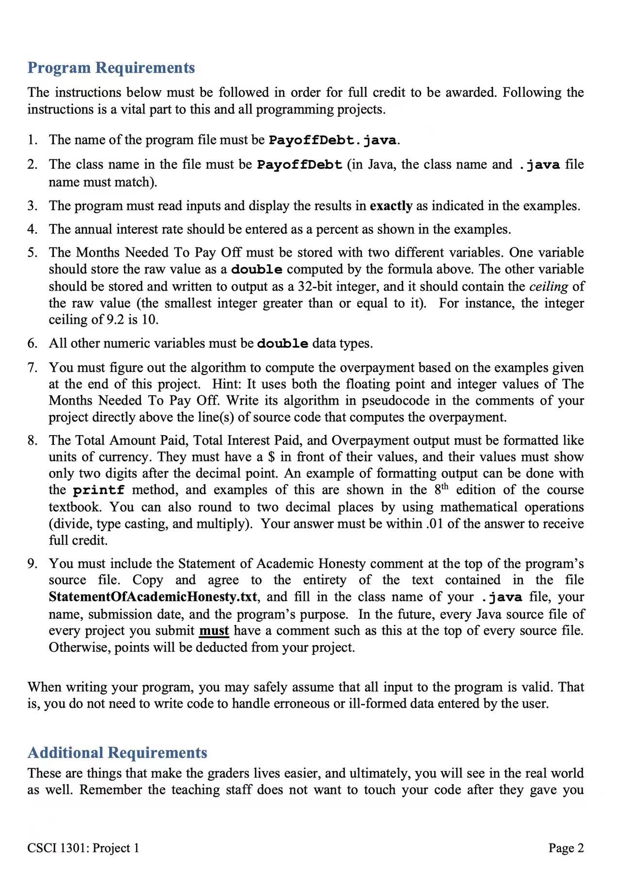 Pay Off Introduction This project will allow you to apply your knowledge