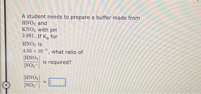 a buffer made from HF and KF with pH 2.844. If Ka