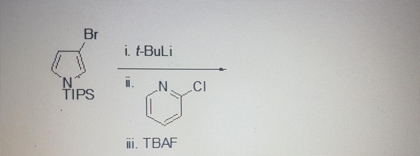  Br i. t-Buli IN TIPS N Mi. TBAF