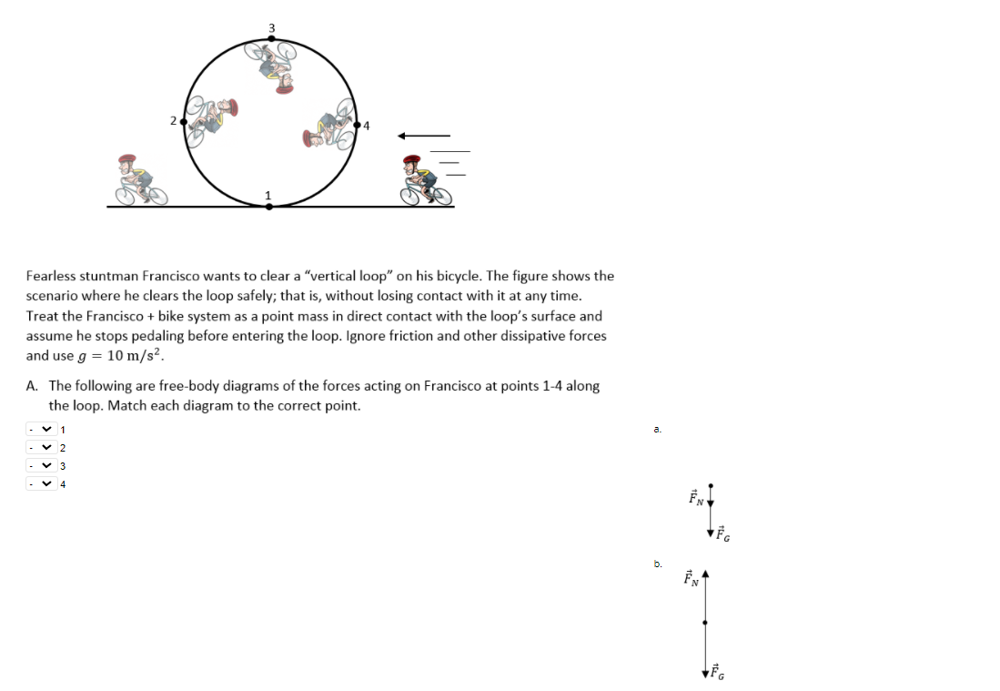 in a carnival ride] Passengers in a carnival ride move at constant