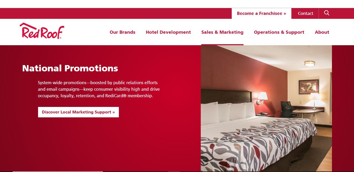 hospitality businesses have shifted some of their promotional budget from advertising to