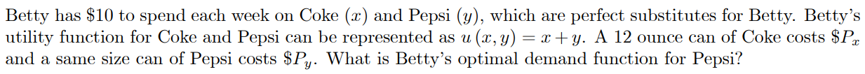 How do I use the utility function to find optimal demand function?